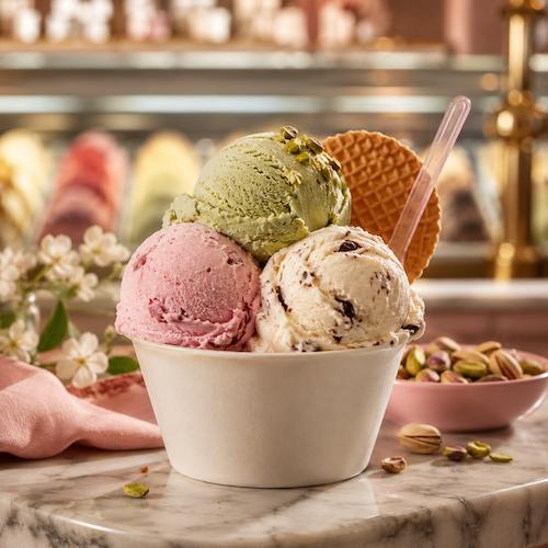 Gelato artigianale in coppetta